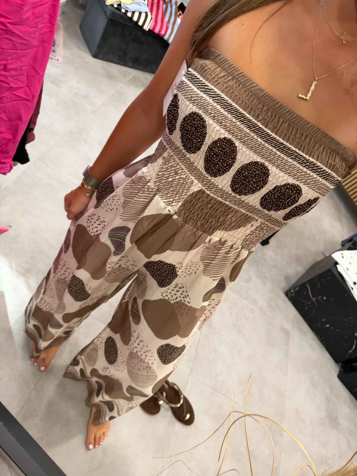 Jumpsuit "Crazy" Taupe