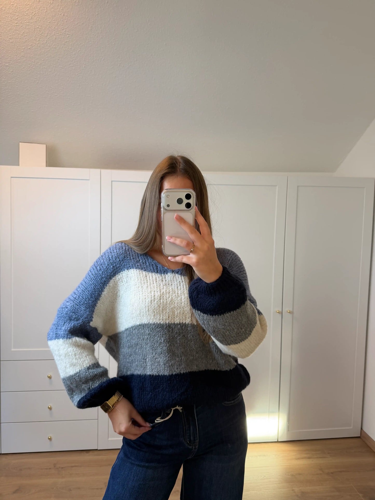 Pullover "Harmony" Blau