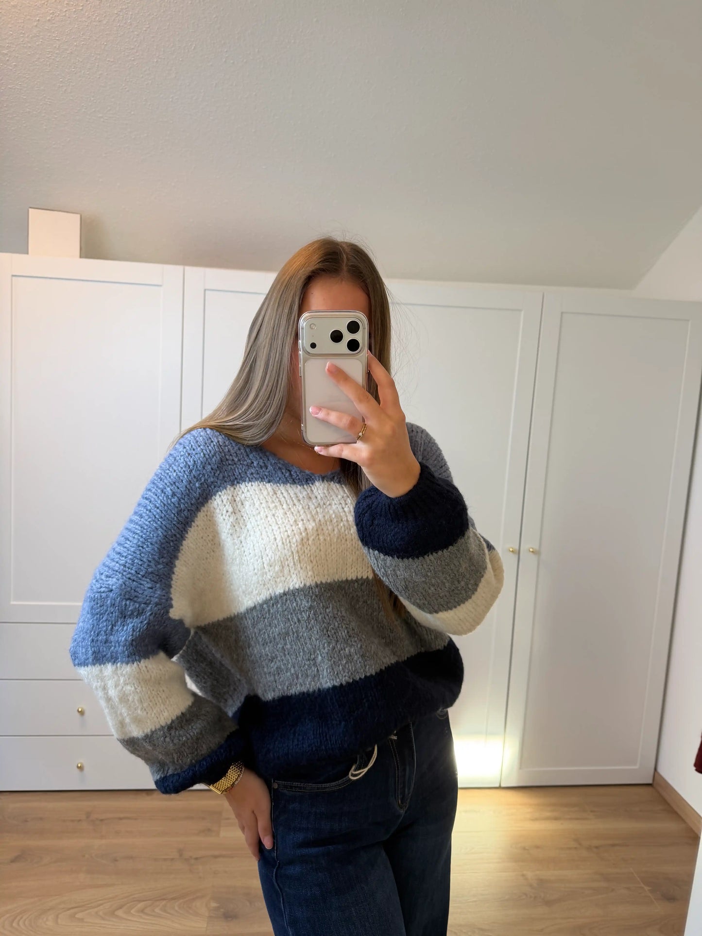 Pullover "Harmony" Blau