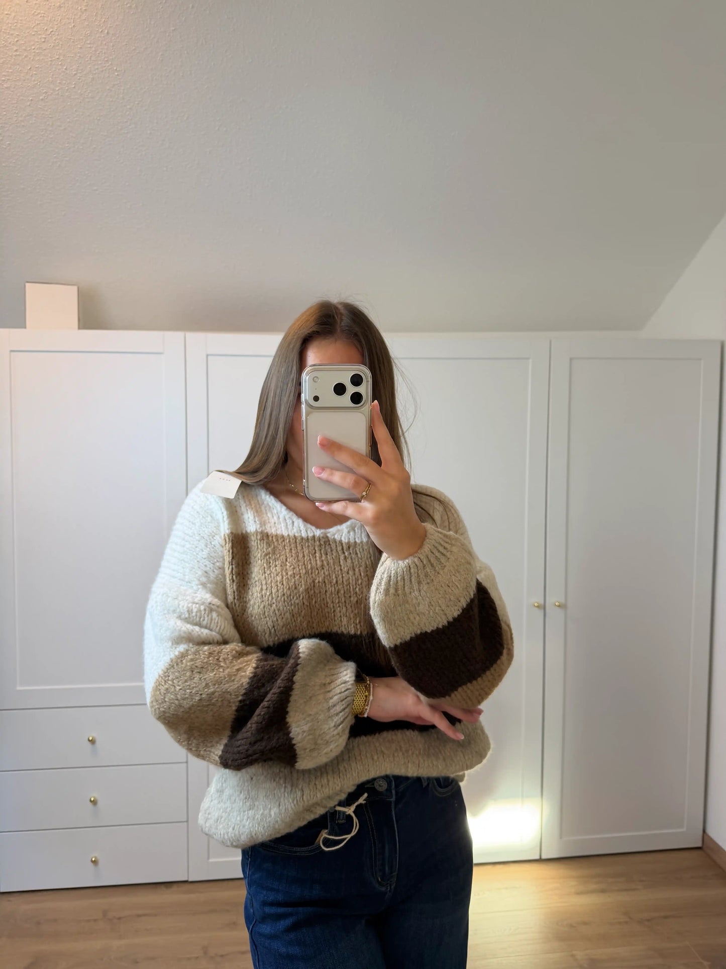 Pullover "Harmony" Hellbraun