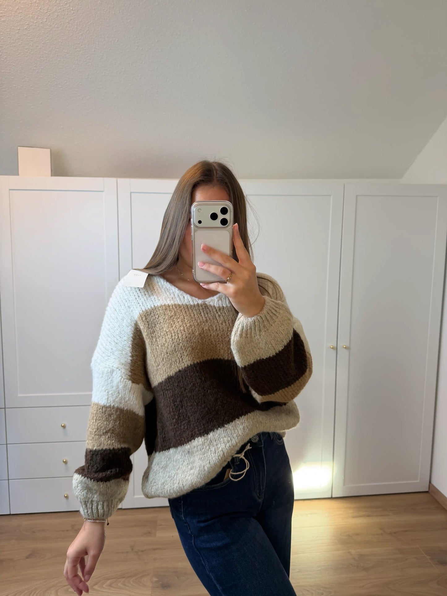 Pullover "Harmony" Hellbraun