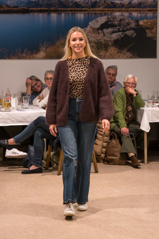 Kaschmir-Langarmshirt "Leo"