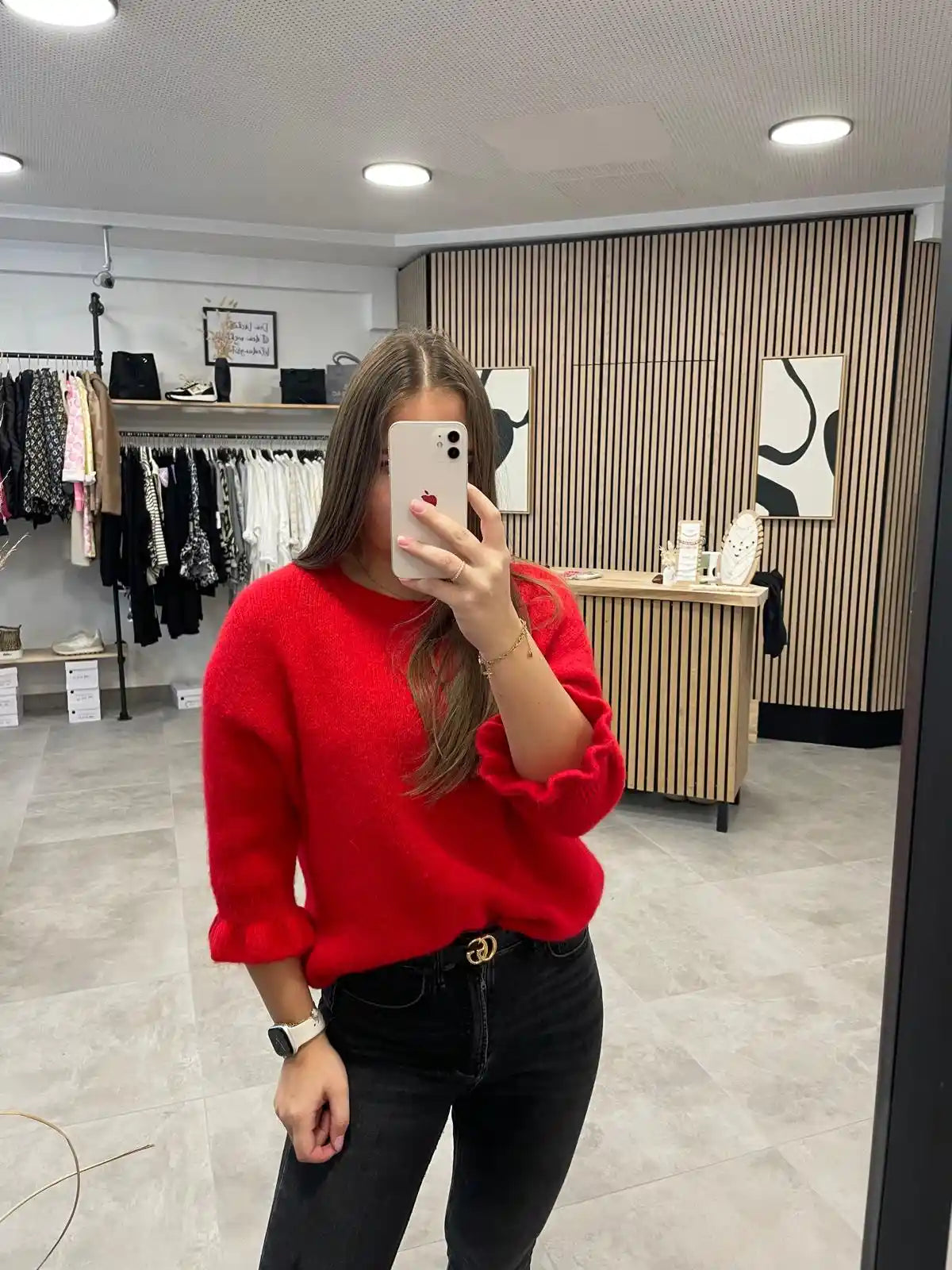 Pullover "Larissa" Rot