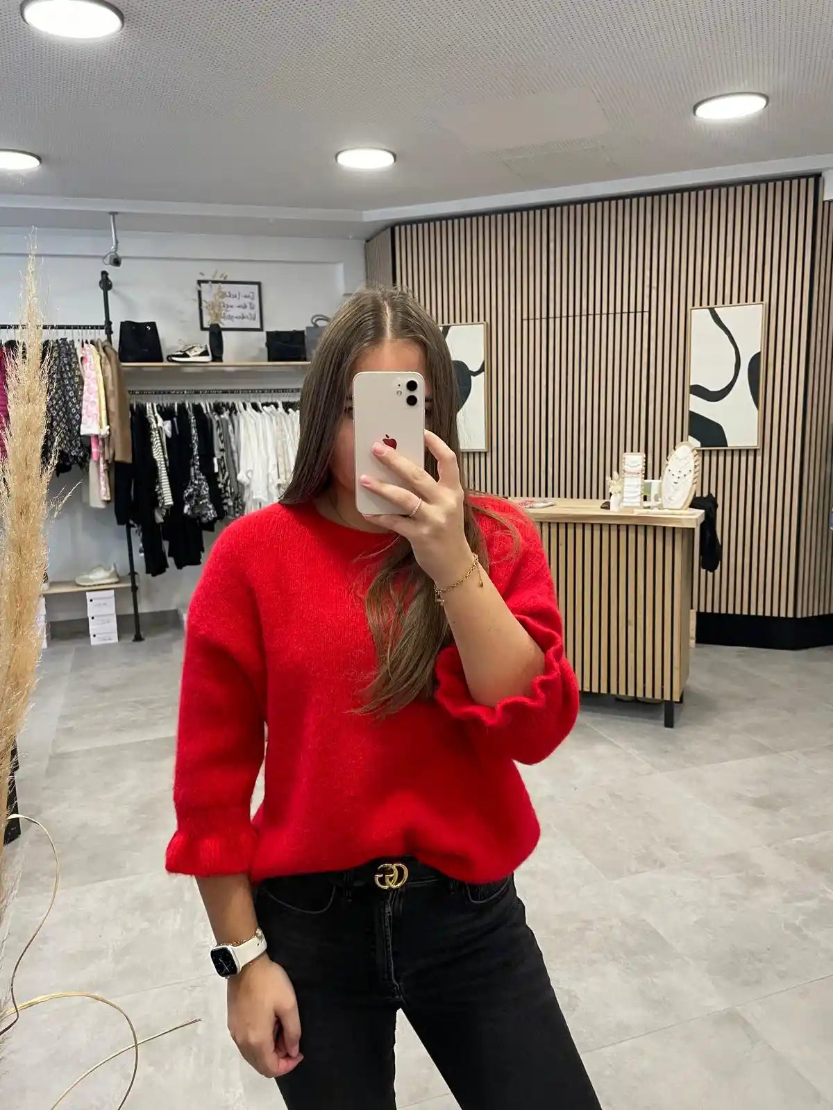 Pullover "Larissa" Rot