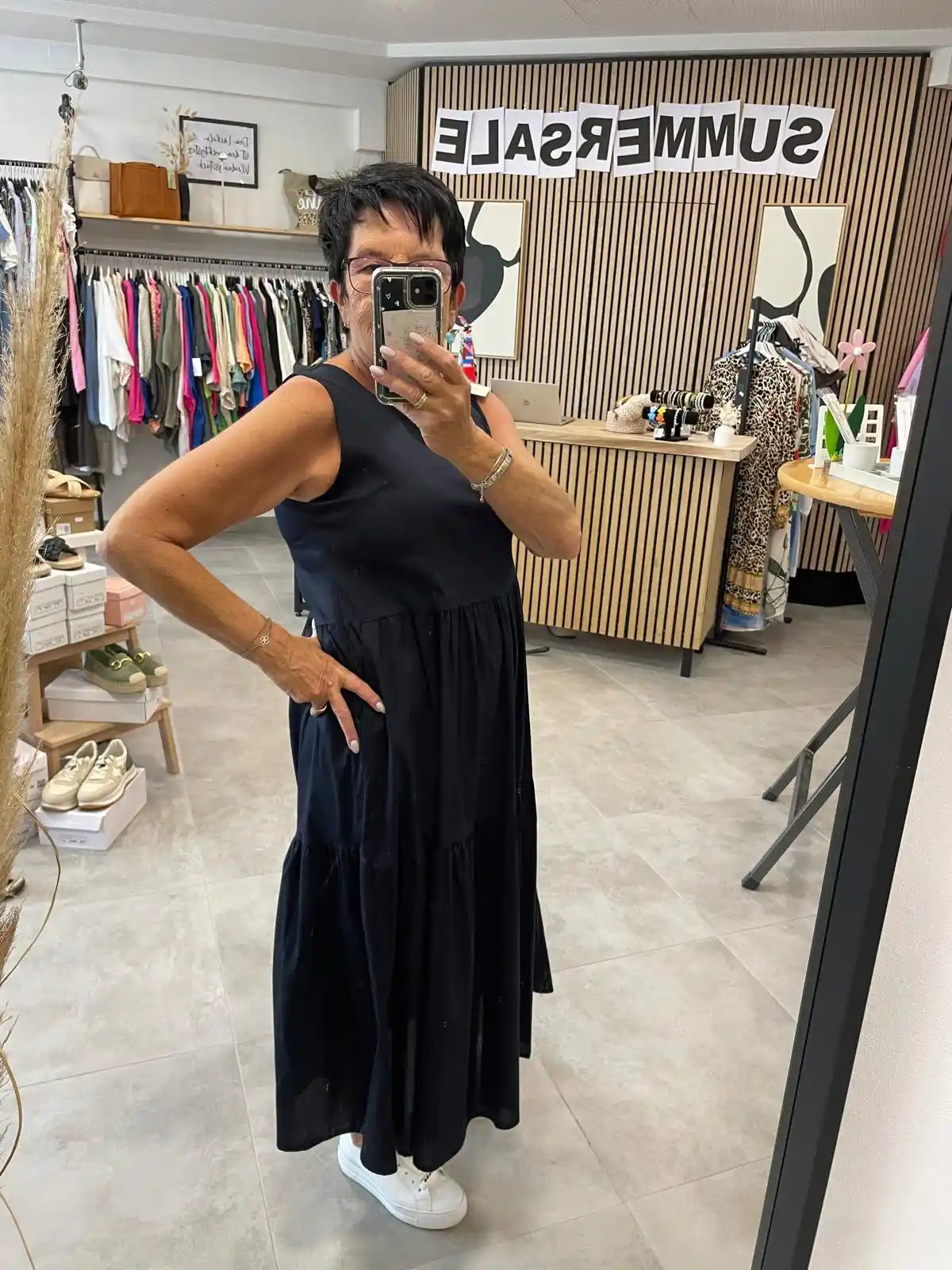 Kleid "Monika" Schwarz