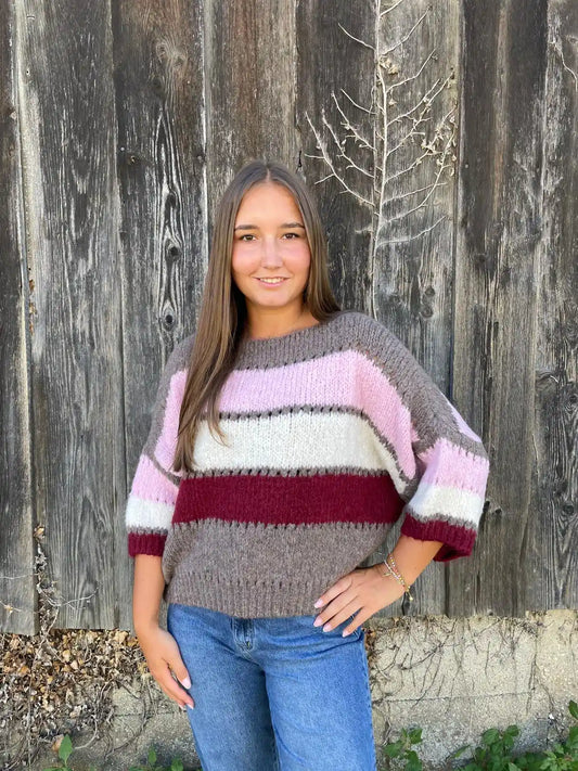 Pullover "Cosy Knit" Taupe
