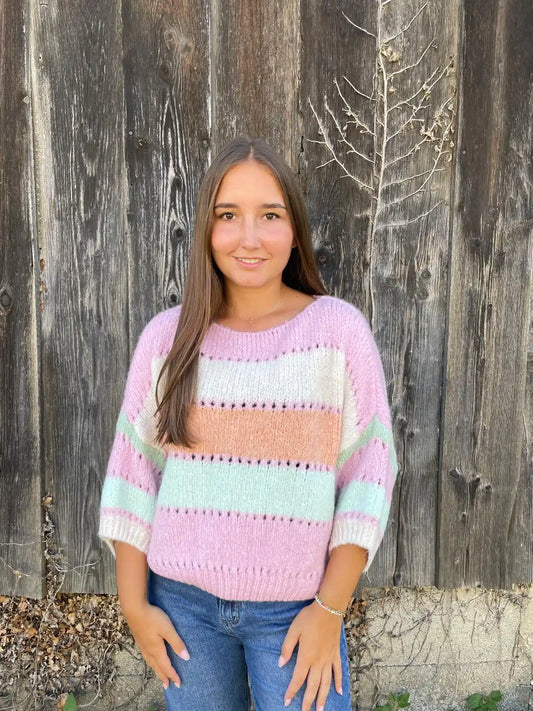 Pullover "Cosy Knit" Rosa