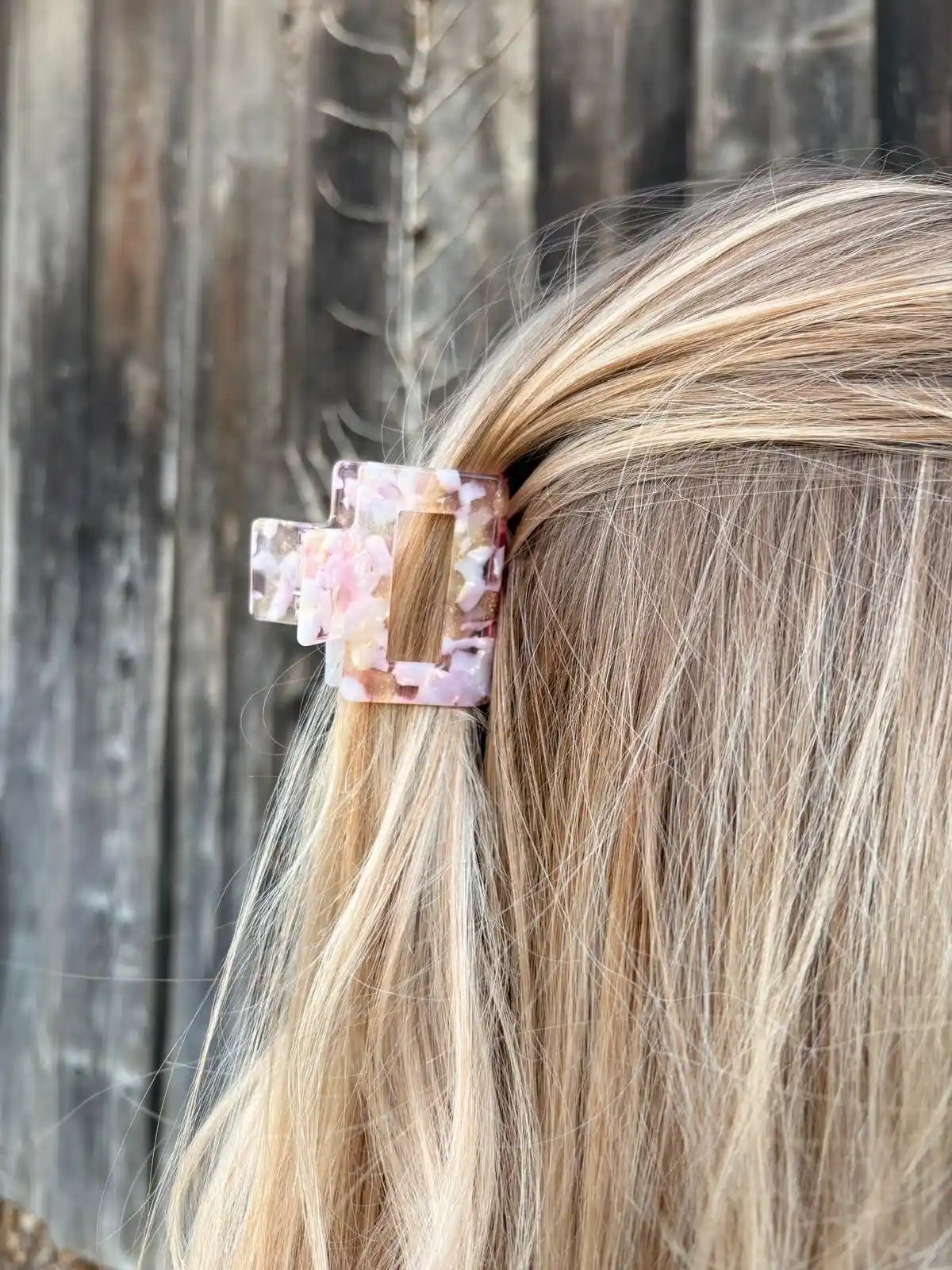 Haarspange Rosa