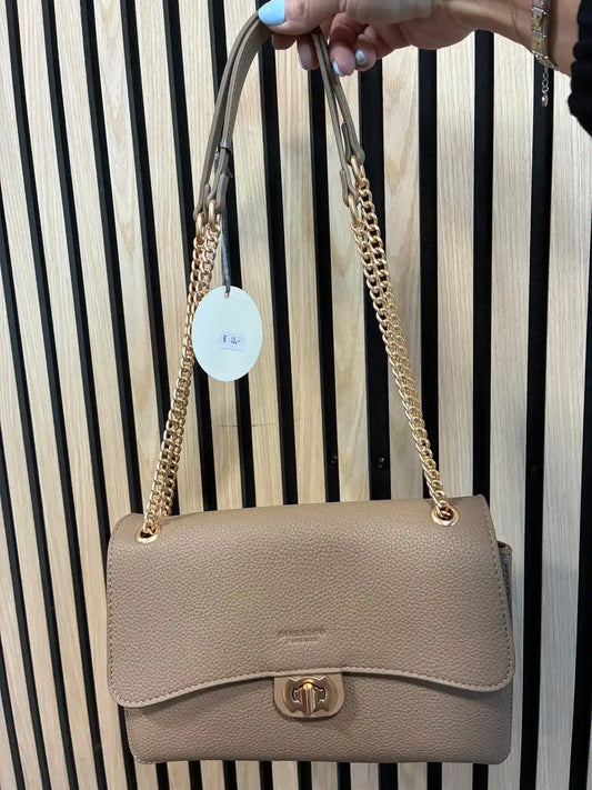 Tasche "Golden Chain" Taupe
