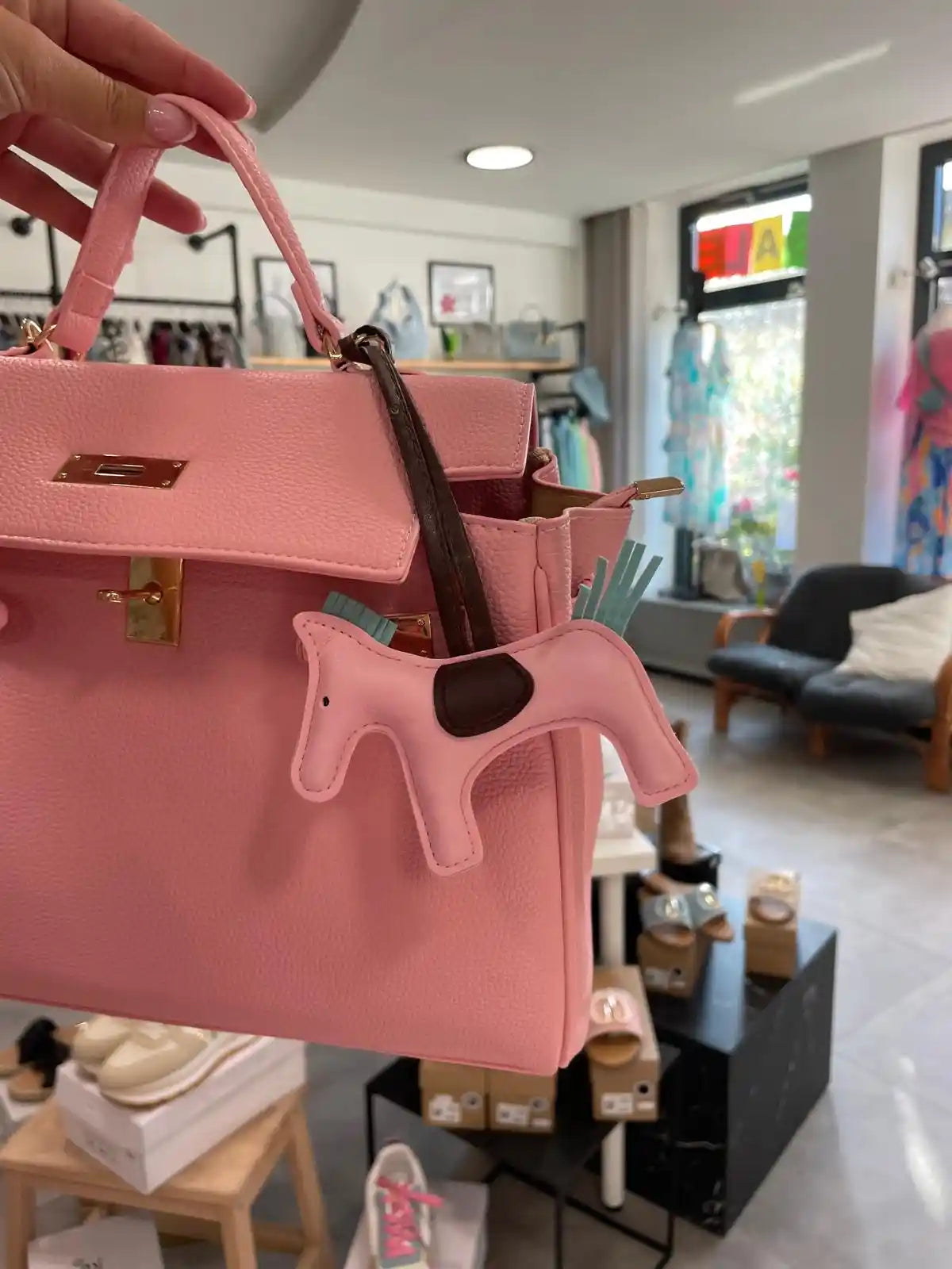 Tasche "Pferdchen" Rosa